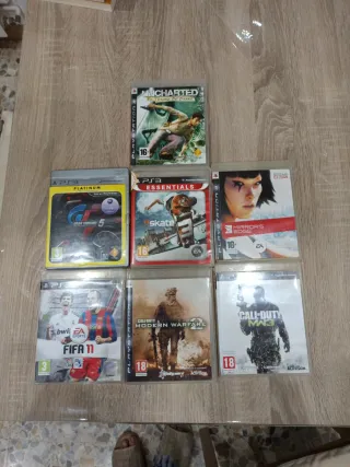 Pack 7 Juegos PS3