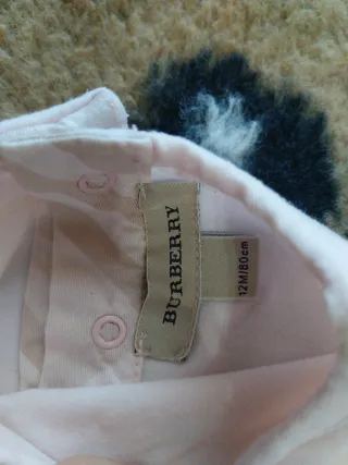 Maglietta Burberry bambina rosa