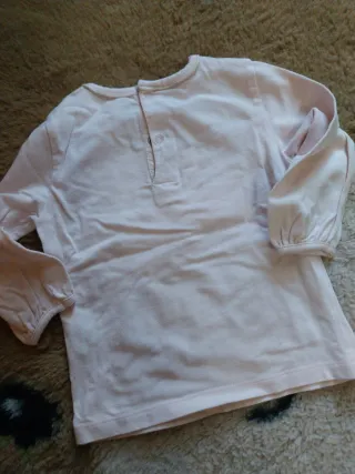 Maglietta Burberry bambina rosa