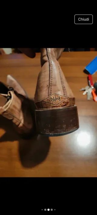 Stivali Damy Marrone Tg 43