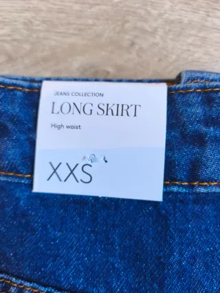 Falda Mango larga t.XXS