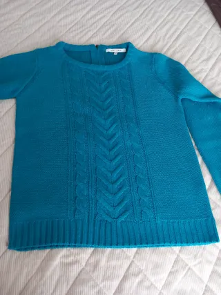 Set di 2 maglioni Easy Wear grigio e turchese