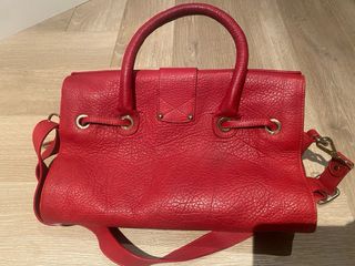 Bolso de mano piel rojo Jimmy Choo