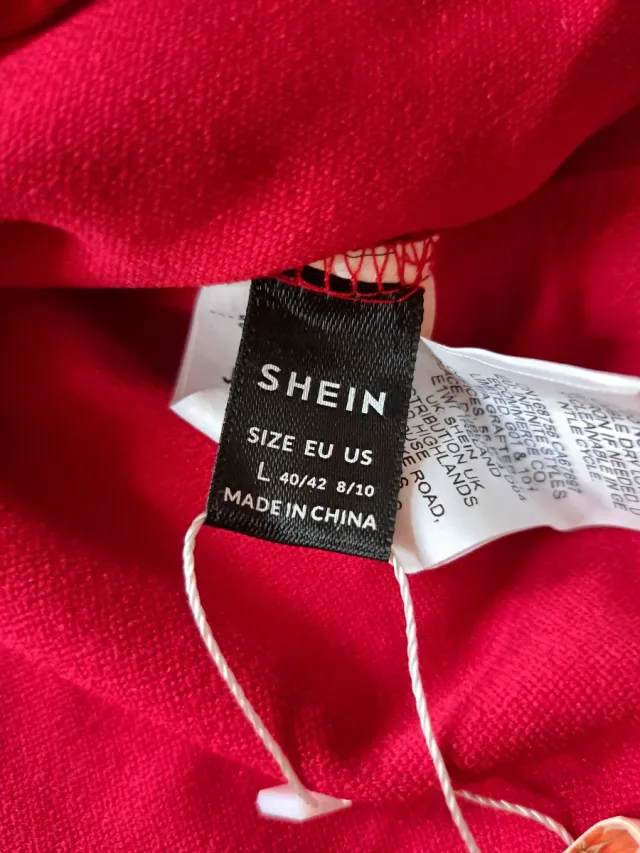 Abito Shein rosso taglia L