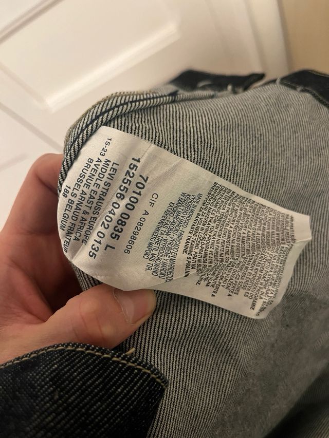 Chaqueta Levi's Engineered Jean Talla M