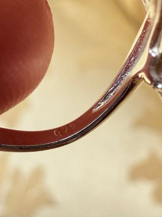 Anillo Plata de Ley 925 con Ámbar