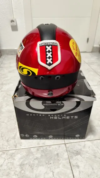 Casco Salomon y Gafas Esquiar