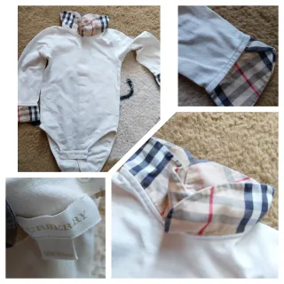 Body Burberry neonato taglia 12M
