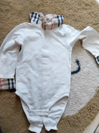Body Burberry neonato taglia 12M