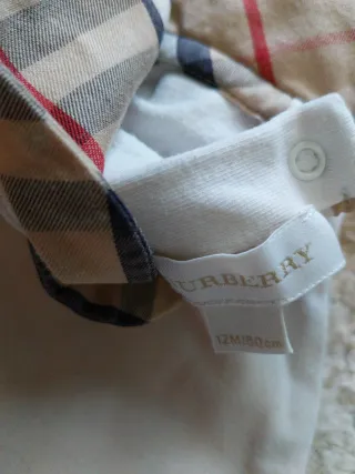 Body Burberry neonato taglia 12M