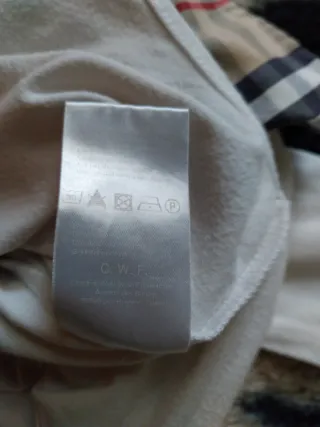 Body Burberry neonato taglia 12M