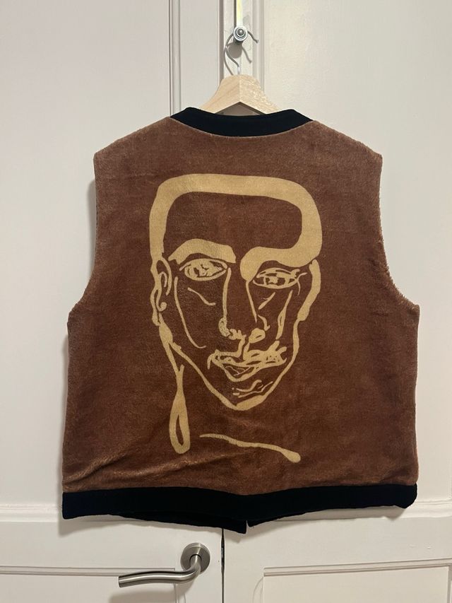 Our Legacy Chaleco Lana Navy Talla 48