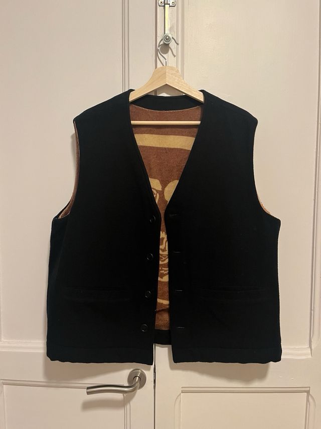 Our Legacy Chaleco Lana Navy Talla 48