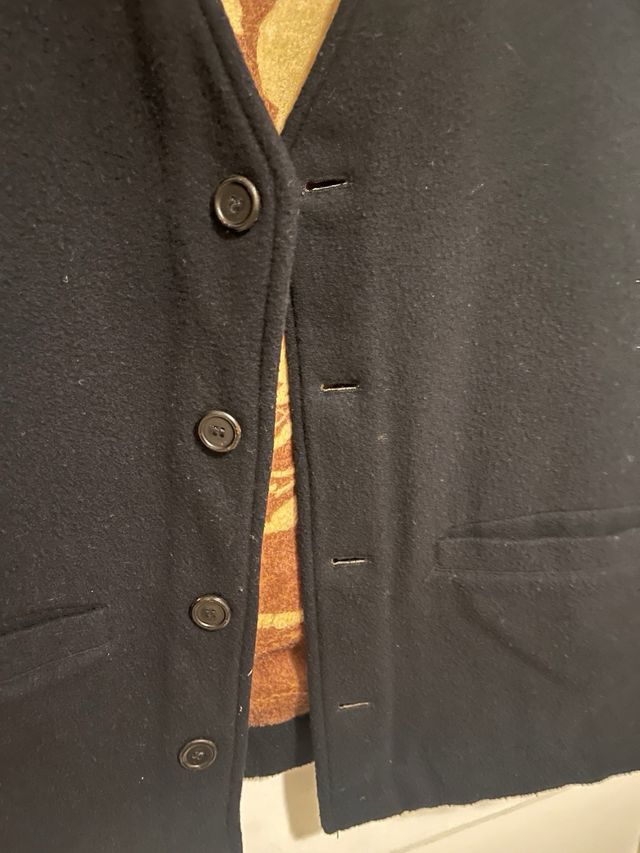 Our Legacy Chaleco Lana Navy Talla 48