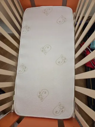 Cuna Micuna Naranja con Dibujo León