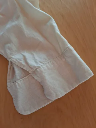 Vestido lino y viscosa