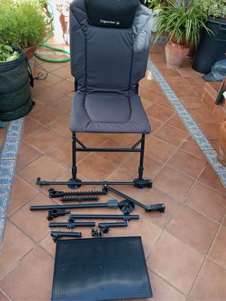 Silla pesca Caperlan ajustable feeder