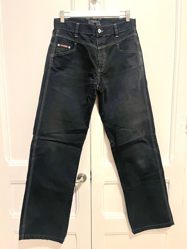 Pantalones Quiksilver Gris Oscuro Talla 30-31