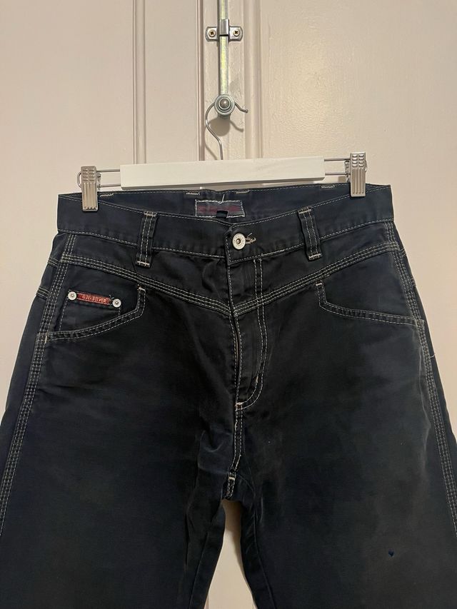 Pantalones Quiksilver Gris Oscuro Talla 30-31