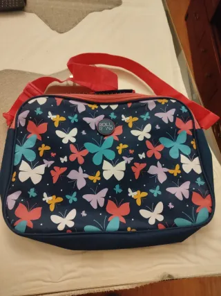 Mochila bandolera Roll Road mariposas