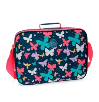 Mochila bandolera Roll Road mariposas