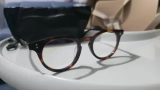 Gafas filtro azul vintage tortuga Sin graduación