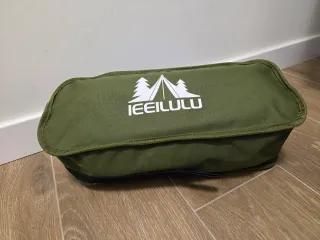 Silla Plegable Camping IEEILULU Negra
