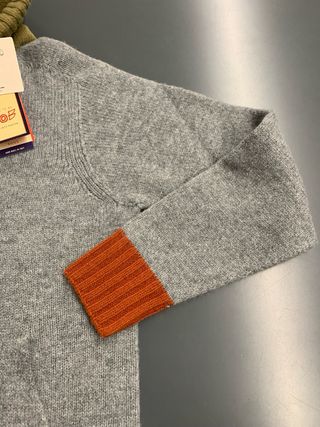 Cardigan BoB uomo grigio verde