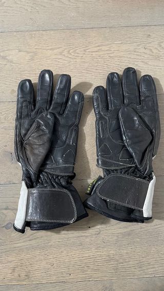 Guantes de moto de piel