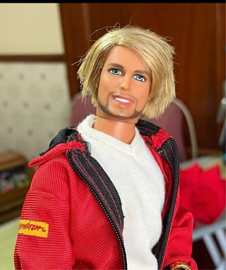 Muñeco Ken Barba Mágica Años 90