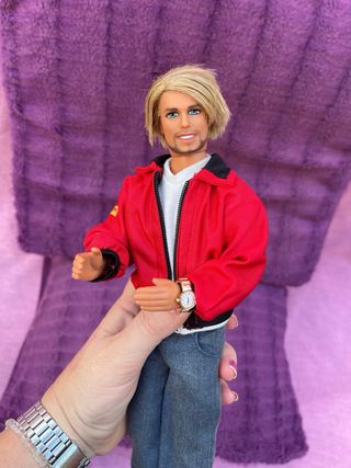 Muñeco Ken Barba Mágica Años 90