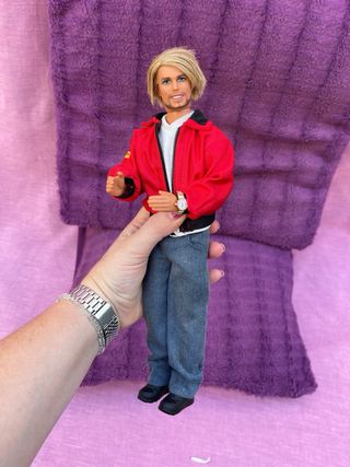 Muñeco Ken Barba Mágica Años 90