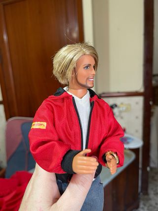 Muñeco Ken Barba Mágica Años 90