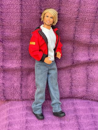 Muñeco Ken Barba Mágica Años 90