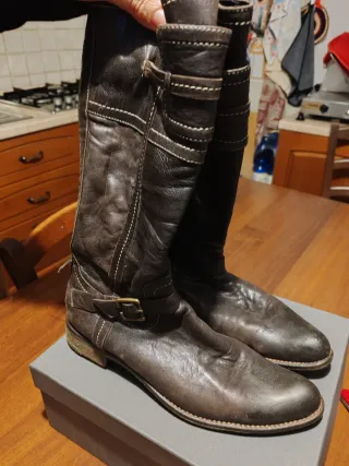 Stivali donna marrone taglia 39