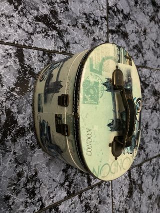 Maleta Decorativa Vintage Londres