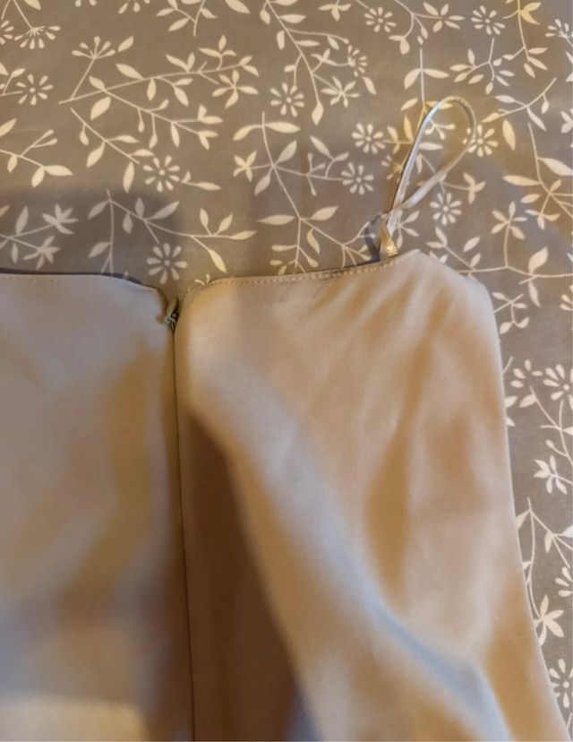 Vestido Zara Beige con Cinturones