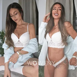 Sujetador push up sin espalda WOWENY talla M