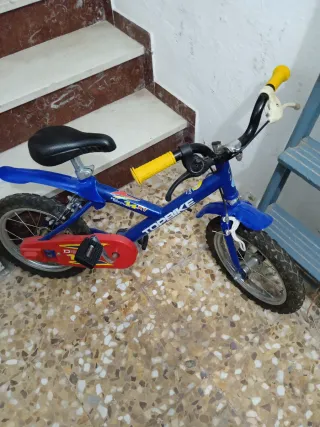 Bicicleta infantil Topbike azul