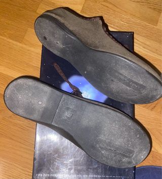 Bailarinas terciopelo marrón talla 37