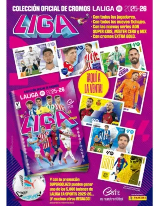 Cromos Panini La Liga 2025-26 Este