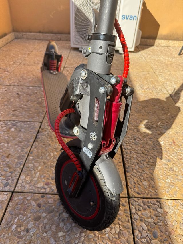 Patinete Eléctrico : suspensión y doble batería!