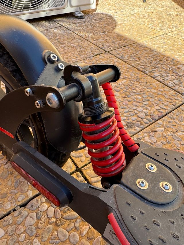 Patinete Eléctrico : suspensión y doble batería!