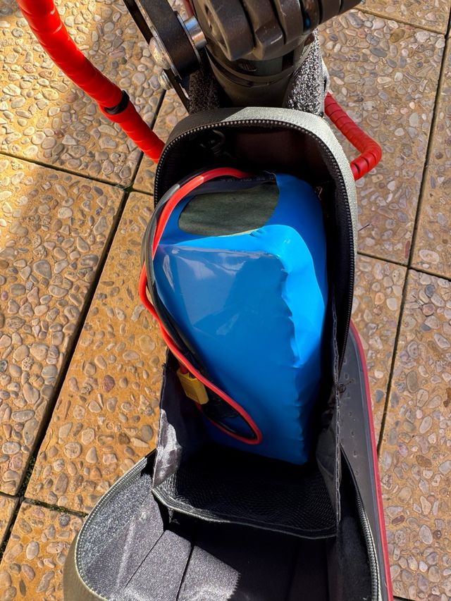 Patinete Eléctrico : suspensión y doble batería!