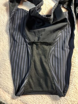 Bikini Emporio Armani Negro Rayas