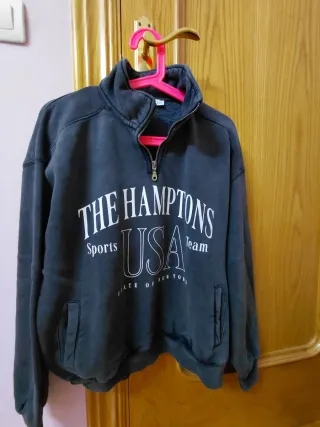 Sudadera Gris The Hamptons USA