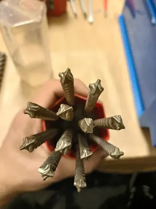 Pack brocas Hilti de 8 x 150  y 6 x 150