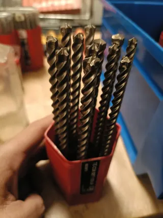 Pack brocas Hilti de 8 x 150  y 6 x 150