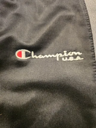 Pantaloni tuta Champion neri e grigi (C4)