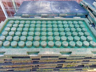 Suelo de goma para exterior